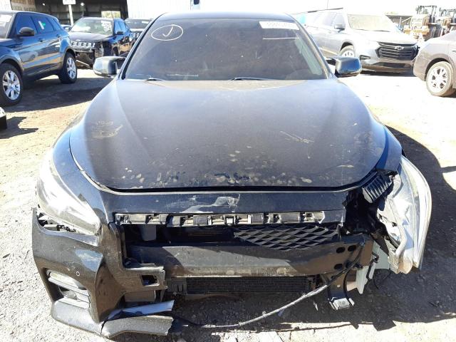 JN1FV7AP9HM850815 Infiniti Q50 Red Sport 400