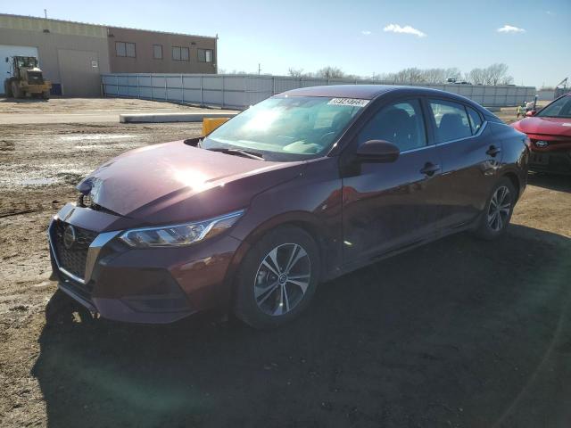 Salvage cars for sale from Copart Kansas City, KS: 2021 Nissan Sentra SV