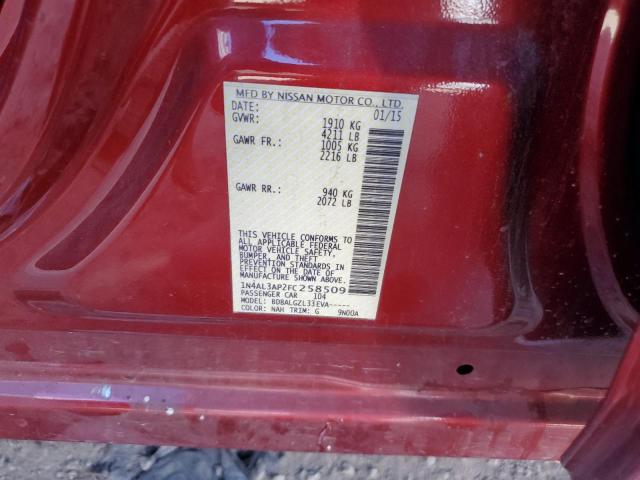 2015 NISSAN ALTIMA 2.5 - 1N4AL3AP2FC258509
