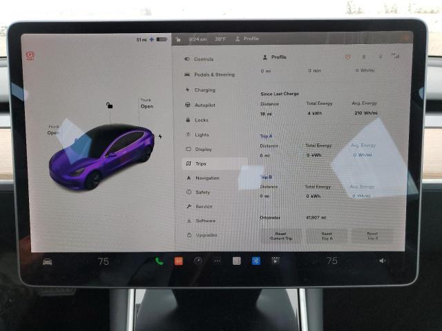 5YJ3E1EA0LF613344 Tesla MODEL 3