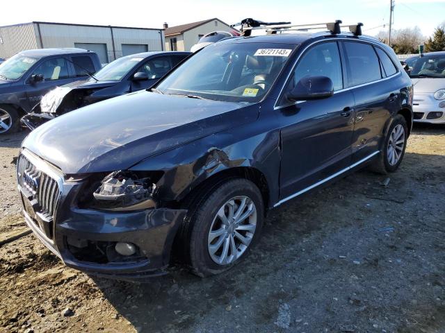 Salvage cars for sale from Copart Windsor, NJ: 2013 Audi Q5 Premium