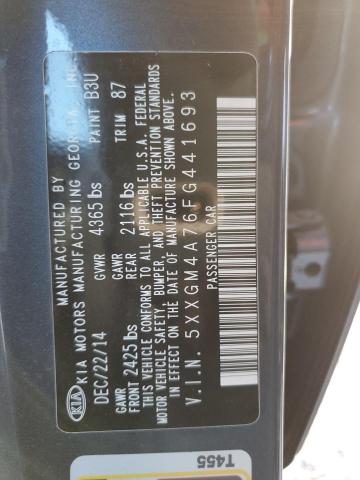 5XXGM4A76FG441693 KIA Optima Lx