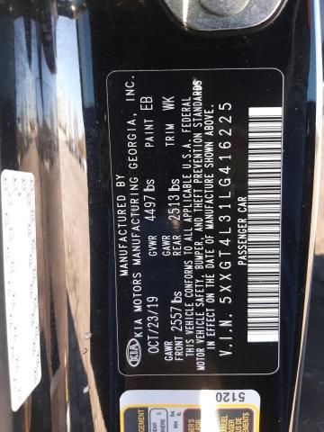 5XXGT4L31LG416225 KIA Optima Lx