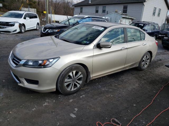 Salvage cars for sale from Copart York Haven, PA: 2013 Honda Accord LX