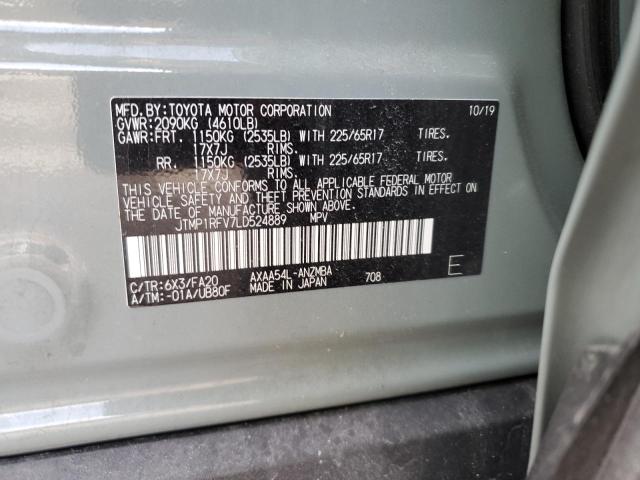 2020 TOYOTA RAV4 XLE - JTMP1RFV7LD524889
