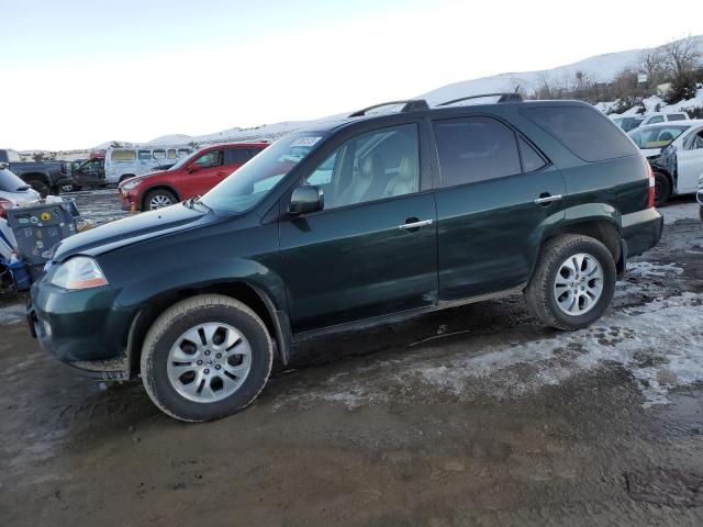 Salvage cars for sale at Reno, NV auction: 2001 Acura MDX Touring