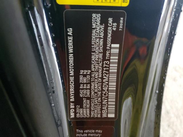WBAUN7C54DVM27173 BMW 135 I