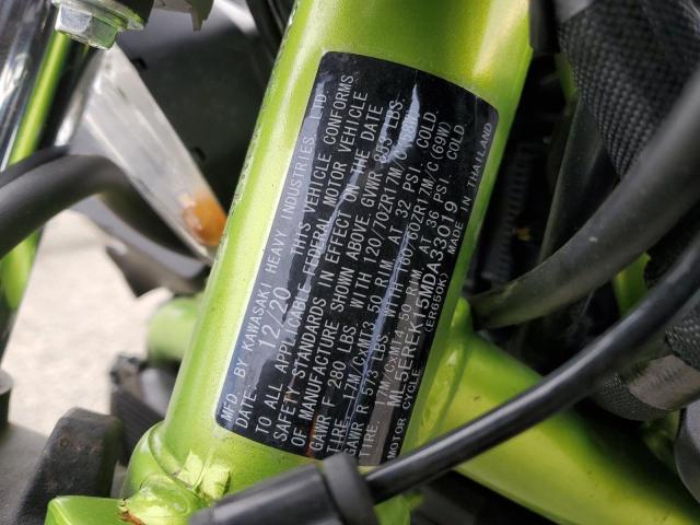 2021 KAWASAKI ER650 K - ML5EREK15MDA33019