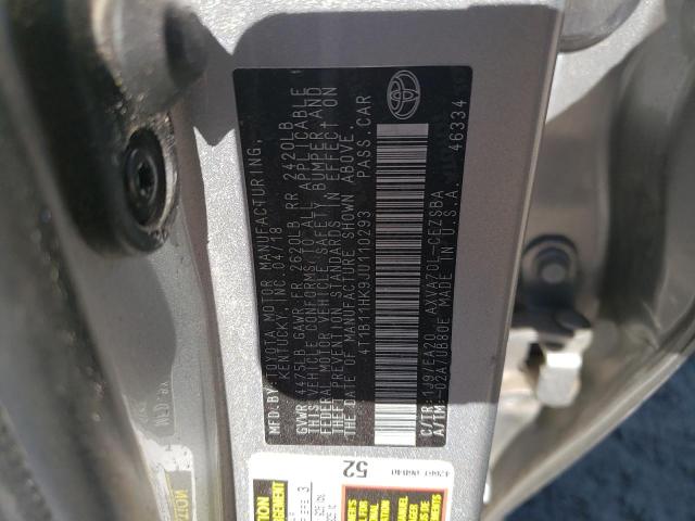 2018 TOYOTA CAMRY L - 4T1B11HK9JU110293