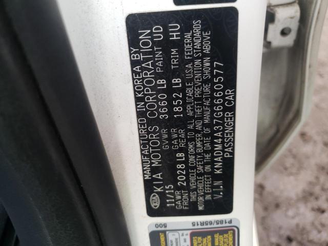 KNADM4A37G6660577 KIA RIO LX