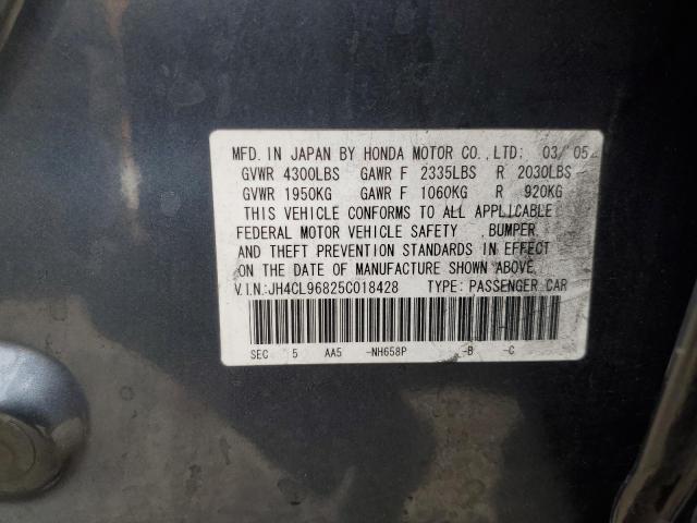 JH4CL96825C018428 Acura TSX