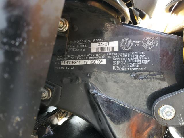 2007 HARLEY-DAVIDSON FLTR 1HD1FS4117Y685850