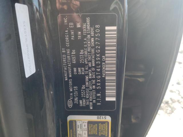 5XXGT4L39KG277508 KIA Optima Lx