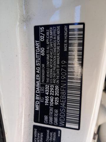2015 MERCEDES-BENZ CLA 250 - WDDSJ4EB8FN190719