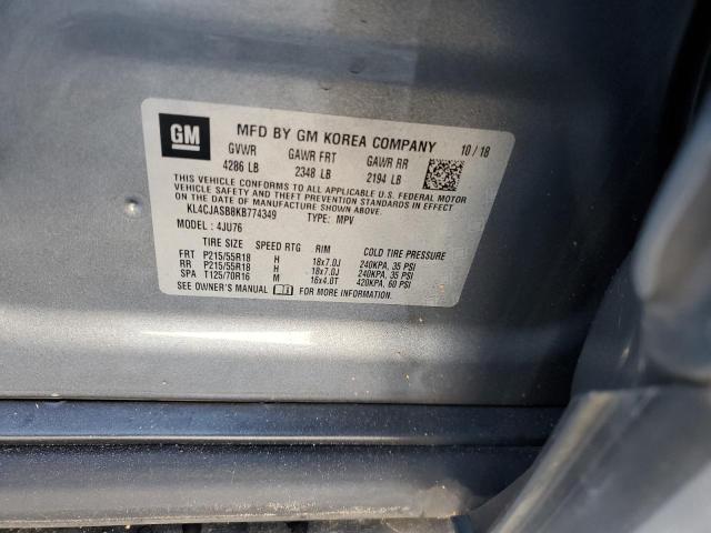 2019 BUICK ENCORE PRE - KL4CJASB8KB774349