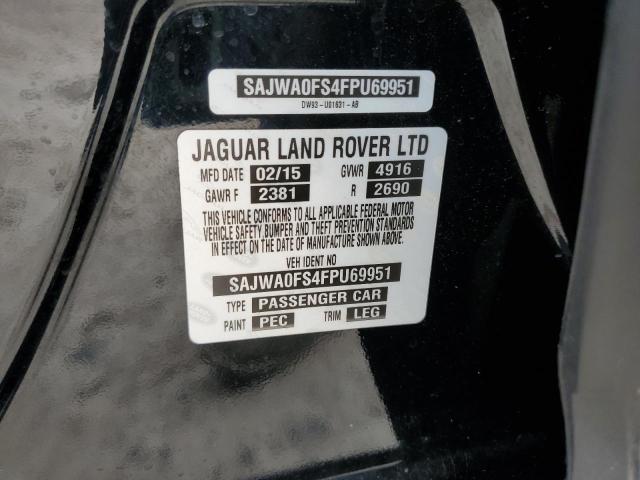 2015 JAGUAR XF 2.0T PR - SAJWA0FS4FPU69951