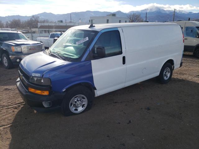 Salvage cars for sale from Copart Colorado Springs, CO: 2021 Chevrolet Express G2