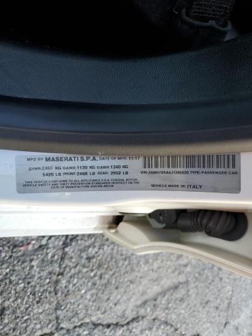 ZAM57XSA4J1285020 Maserati Ghibli