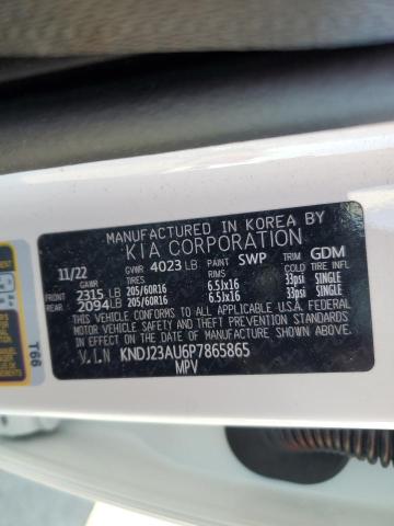 2023 KIA SOUL LX KNDJ23AU6P7865865
