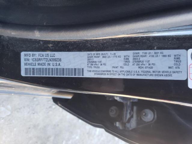 2020 RAM 1500 BIG H - 1C6SRFFT2LN399236