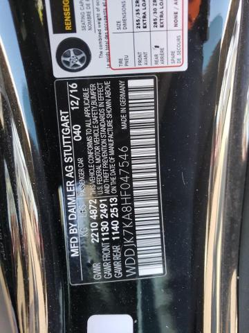 2017 MERCEDES-BENZ SL 65 AMG - WDDJK7KA8HF047546