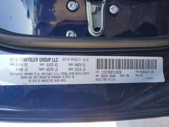 1C3CDFBB5FD123236 Dodge DART SXT