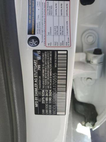 2016 MERCEDES-BENZ CLS 550 - WDDLJ7DB3GA170555