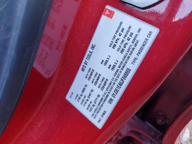 5YJ3E1EA0JF048865 Tesla MODEL 3