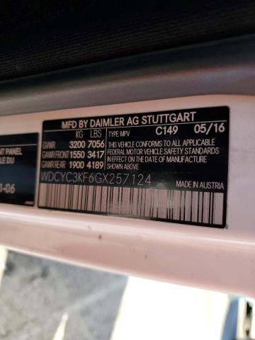 WDCYC3KF6GX257124 Mercedes-Benz G 550