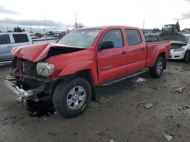 Salvage cars for sale from Copart Eugene, OR: 2005 Toyota Tacoma Double Cab Long BED