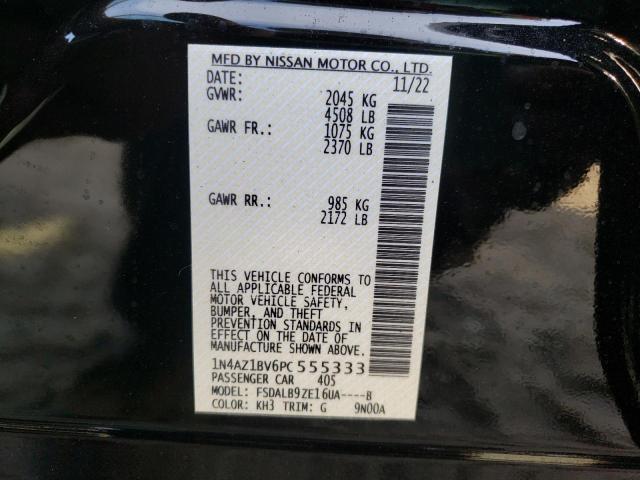 1N4AZ1BV6PC555333 Nissan Leaf
