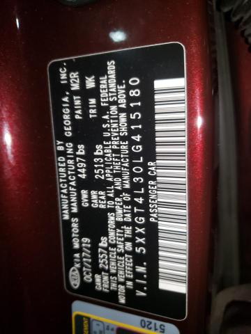 5XXGT4L30LG415180 KIA Optima Lx