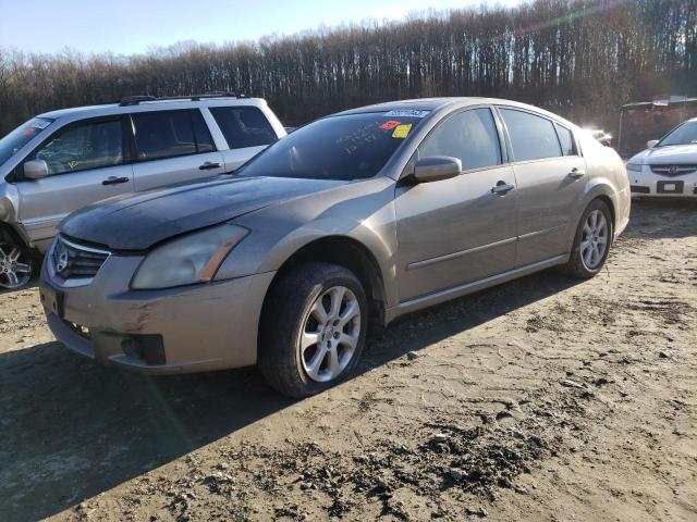 Salvage cars for sale from Copart Finksburg, MD: 2007 Nissan Maxima SE