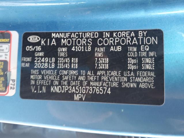 KNDJP3A51G7376574 KIA SOUL +