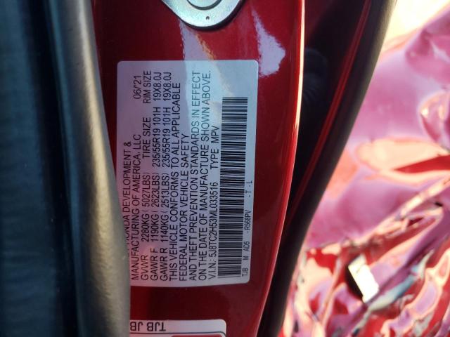 2021 ACURA RDX TECHNO - 5J8TC2H53ML033516