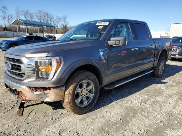 Ford F-150 salvage cars for sale: 2021 Ford F150 Supercrew