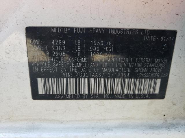 2017 SUBARU IMPREZA - 4S3GTAA67H3712854
