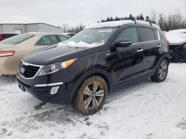 Salvage cars for sale from Copart Leroy, NY: 2014 KIA Sportage S