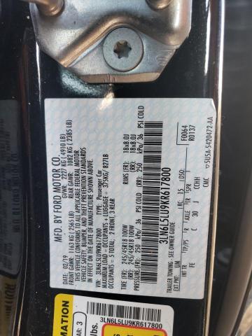 3LN6L5LU9KR617800 Lincoln Mkz Reserve I