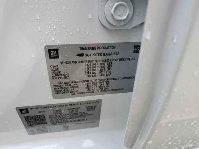 3GTP9EED9LG281812 GMC Sierra