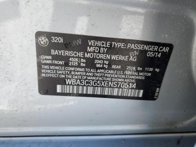 WBA3C3G5XENS70514 BMW 320 I Xdrive