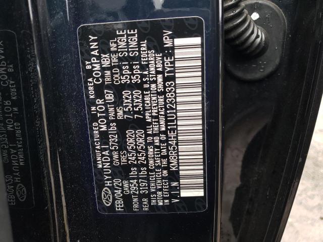 2020 HYUNDAI PALISADE L - KM8R54HE1LU123833
