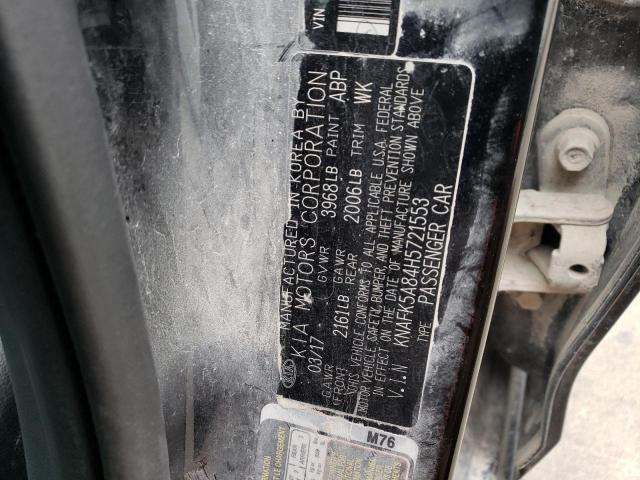 KNAFK5A84H5721553 KIA FORTE LX