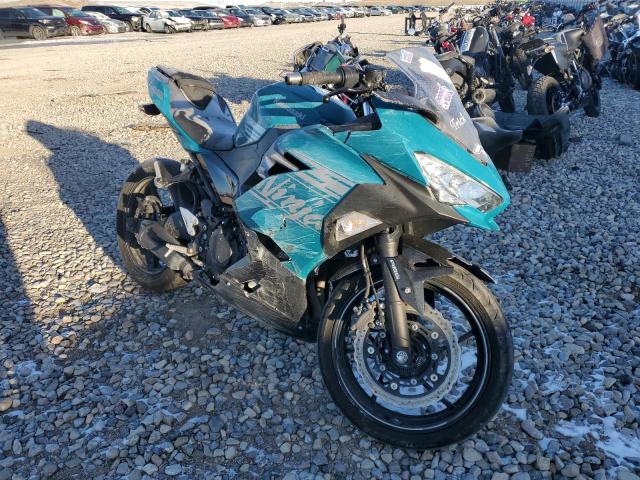 Salvage motorcycles for sale at Magna, UT auction: 2021 Kawasaki EX400