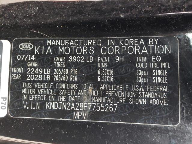 KNDJN2A28F7755267 KIA Soul