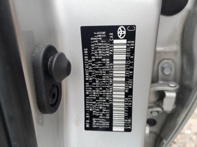 2021 TOYOTA COROLLA LE 5YFEPMAE1MP163349
