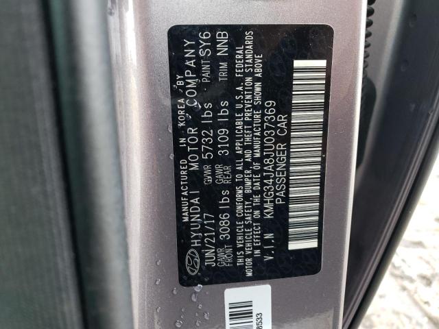 2018 GENESIS G90 PREMIU KMHG34JA8JU037369