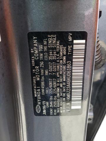 2019 HYUNDAI TUCSON SE - KM8J23A46KU061863