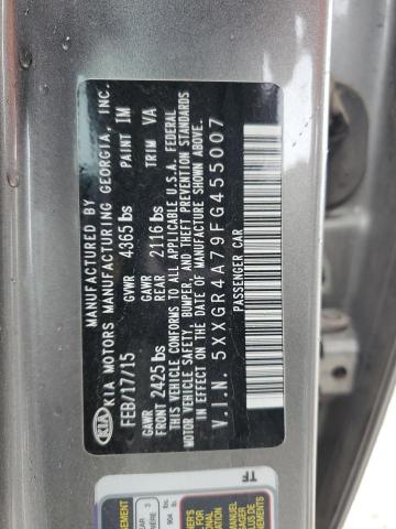 2015 KIA OPTIMA SX - 5XXGR4A79FG455007