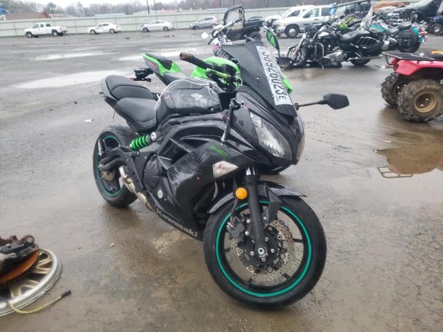 Salvage cars for sale from Copart Shreveport, LA: 2016 Kawasaki EX650 E
